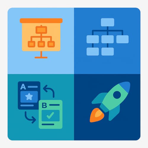 Иллюстрация элементов дизайн - проекта